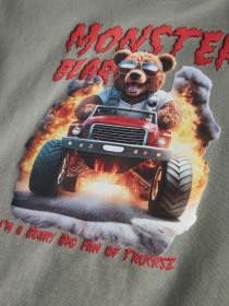 NAME IT Bluse Voto Shadow Monster Bear